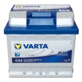 Autobatterie VARTA Blue Dynamic C22- 12 V mit 52 Ah 470 A 552400047 NEU