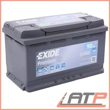 EXIDE PREMIUM CARBON BOOST 90AH 720A AUTO-BATTERIE STARTERBATTERIE 31964280