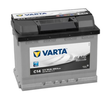 VARTA BLACK dynamic 556 400 048 3122 C14 12Volt 56Ah Starterbatterie